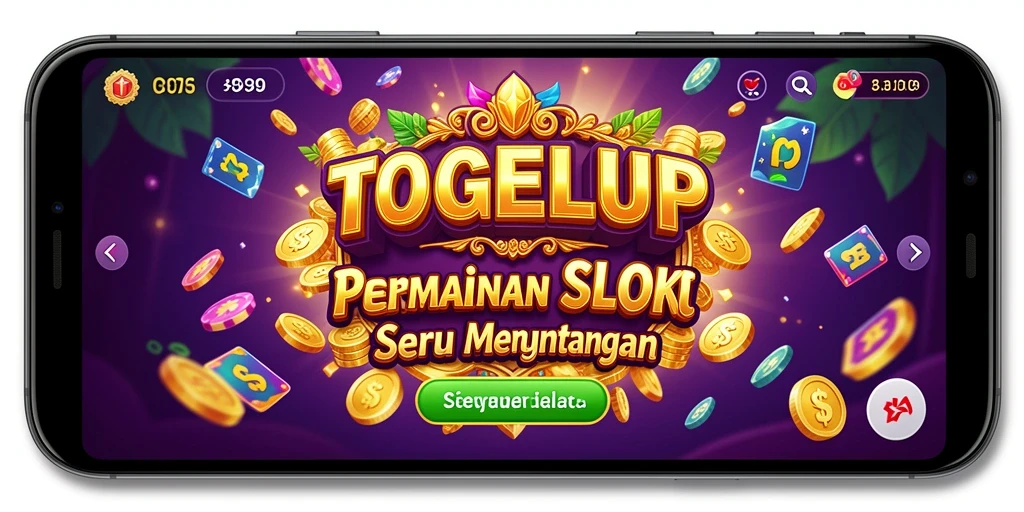 Gameplay seru TOGELUP yang menampilkan fitur menarik.