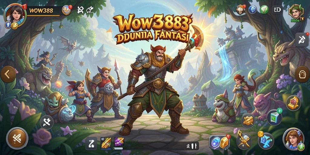 Screenshot game WOW388 yang menampilkan aksi seru dalam petualangan.